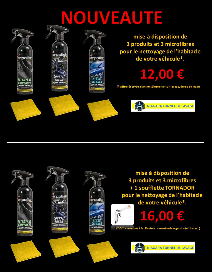 Location panier produits nettoyage