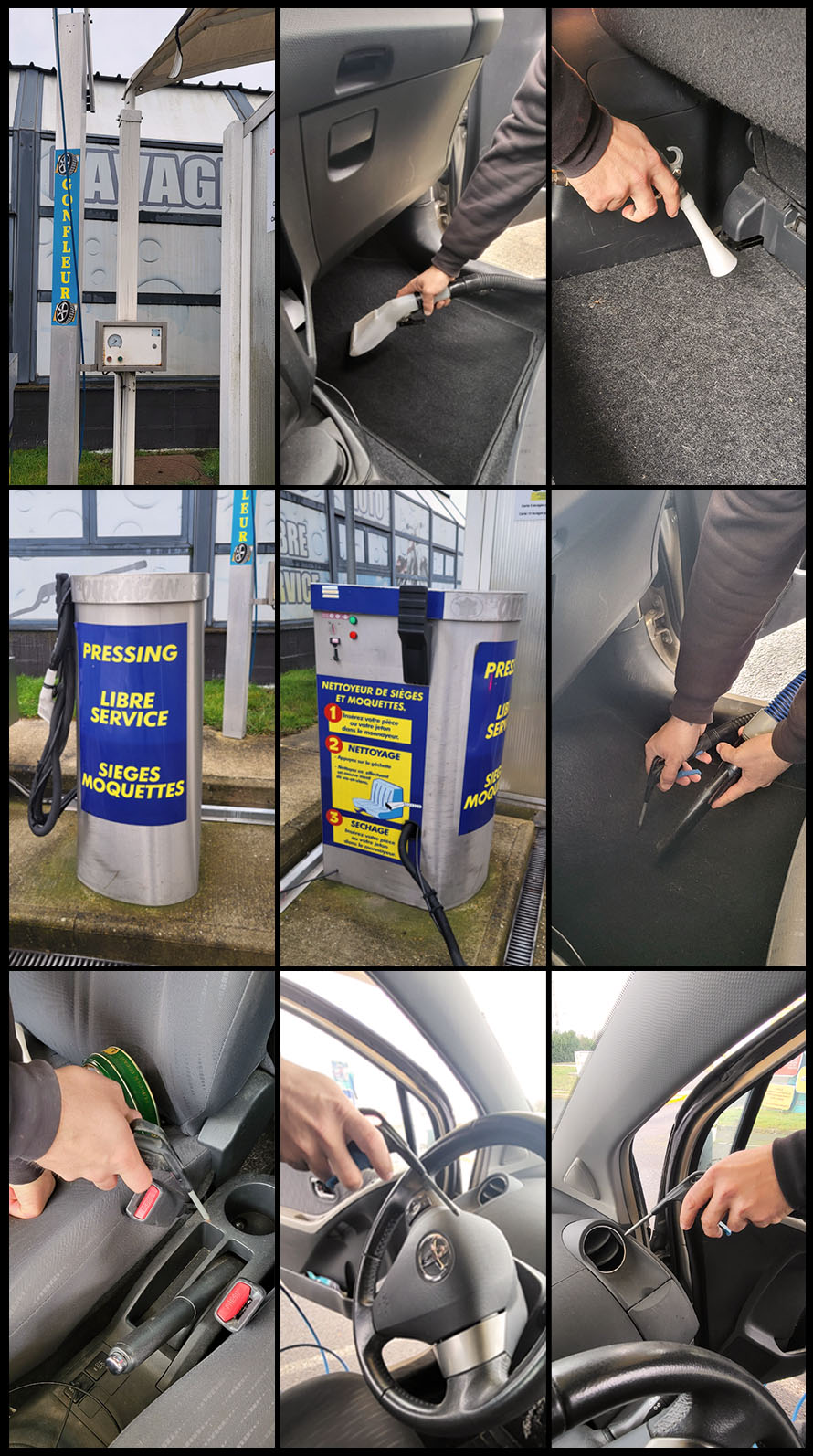 Location panier produits nettoyage